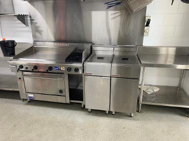 Commercial Gas Appliance Repaired and Ready for Use